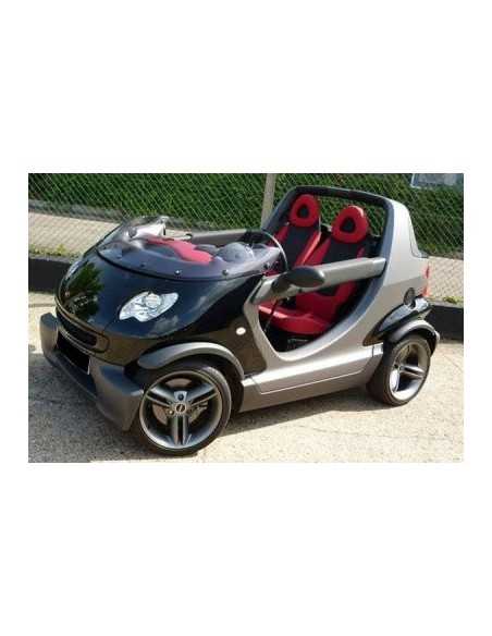 Nouvelle roue Spikeline 16 pouces Smart ForTwo Roadster Crossblade en titane