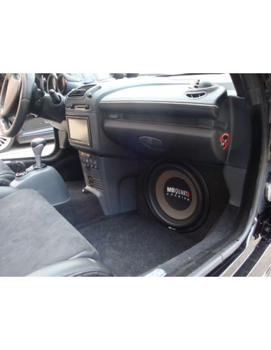 adaptador de marco de radio para coche de doble cuadro de montaje de SMART roadster