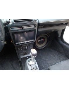 Smart Roadster Double Din Moldura de montagem Adaptador de moldura de rádio de carro 2