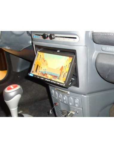 Smart Roadster Double Din Moldura de montagem Adaptador de moldura de rádio de carro