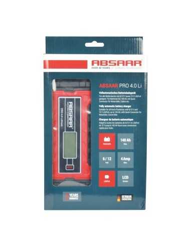 Absaar Smart charger PRO 4.0 Lithium 4A 6/12V