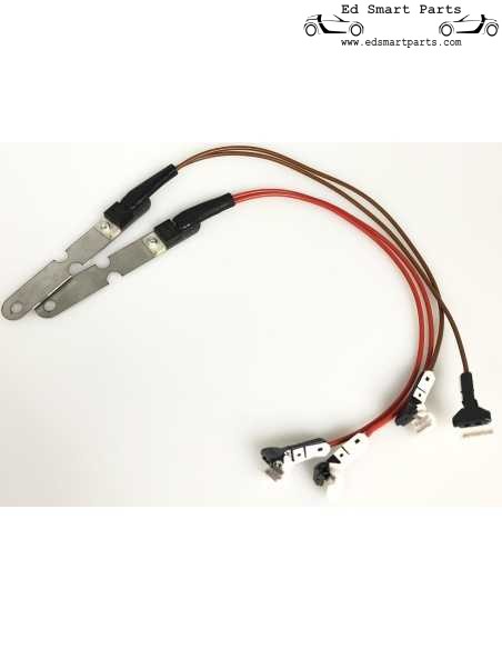 Kit de fiação de lanterna traseira Smart Fortwo / Forfour 453 LED Facelift
