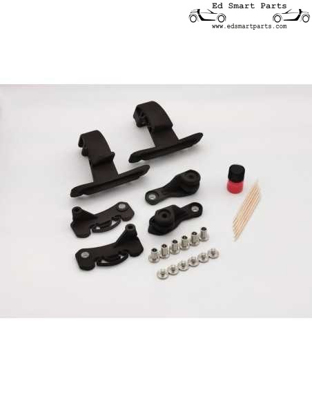 Smart Roadster Achterdakvanger Reparatieset voor beide zijden