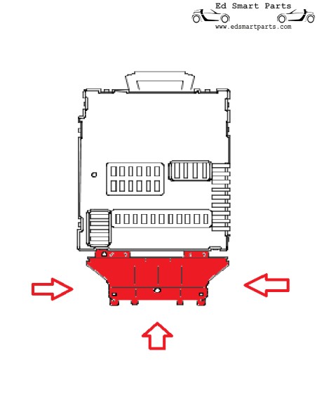 UNIDADE PRINCIPAL DA DOBRADIÇA (SAM) para qualquer 450 smart fortwo e 452 roadster