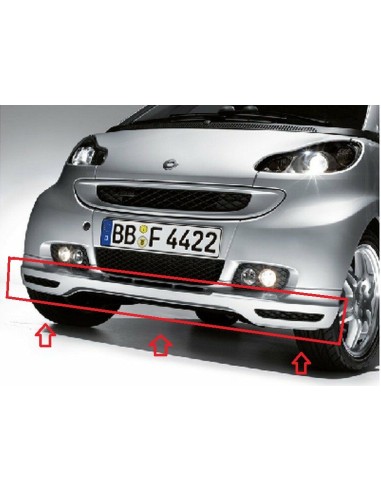 Frontspoiler Smart Fortwo 451