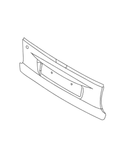 Puerta trasera del panel del Smart Fortwo 450 Cabrio 2