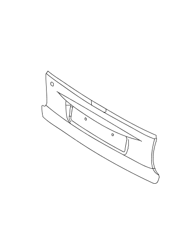 Smart Fortwo 450 Cabrio rear panel door