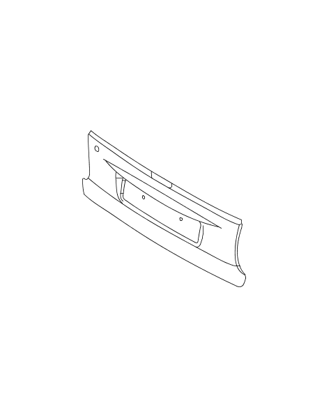 Smart Fortwo 450 Cabrio rear panel door