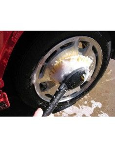 Meguiars Versa-Angle Wheel Face Brush Korte Steel 15,24x65,09x12,38cm 2