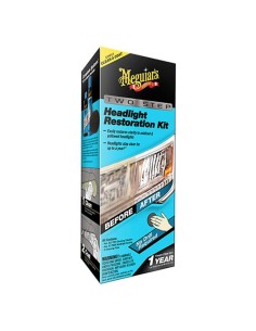 Kit di restauro fari Meguiars Perfect Clarity (detergente 118 ml/rivestimento 118 ml/2 tamponi) 2