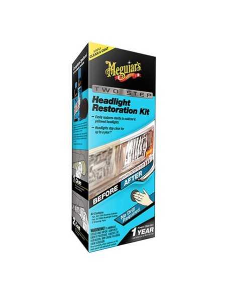 Meguiars Perfect Clarity Headlight Restoration Kit (118ml Cleaner/118ml Coating/2 Pads) Meguiars Perfect Clarity Headlight Restoration Kit (118ml Cleaner/118ml Coating/2 Pads)