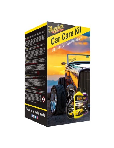 Kit de cuidado de Meguiars de automóviles (G17716/G17516/G7516)