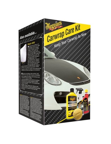 Meguiars kit de soins Carwrap (G17716/G3626/G36516/pad mousse)