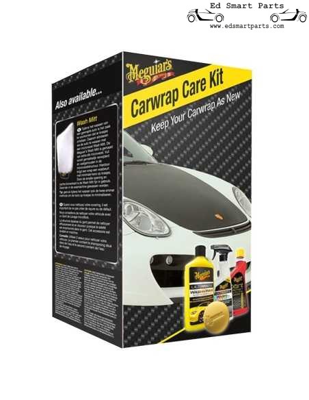Kit d'entretien pour car wrap Meguiars (G17716/G3626/G36516/tampon en mousse)