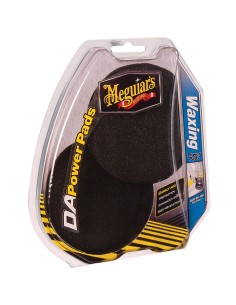 Meguiars Power Pads Waxing 4'' for Dual Action Polisher, Set of 2 pieces