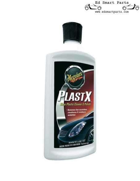 Meguiar's Plast-X Limpador e polidor de plástico transparente 296ml