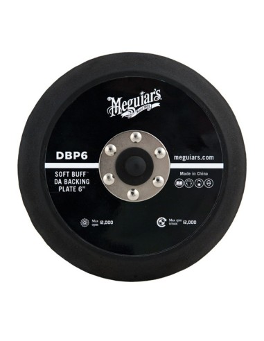 Meguiar's Soft Buff Backing Plate 6'' for Dual Action Polisher