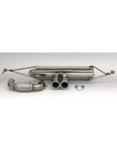 S-Mann Sport Exhaust S-FLOW centre twin T for smart ForTwo 453
