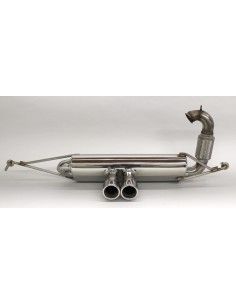 S-Mann Sport Exhaust S-FLOW centre twin T for smart ForTwo 453 2