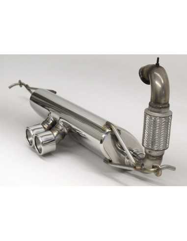 S-Mann Sportuitlaat S-FLOW midden twin T voor smart ForTwo 453