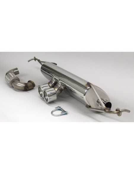 S-Mann Sportuitlaat S-FLOW midden twin T voor smart ForTwo 453