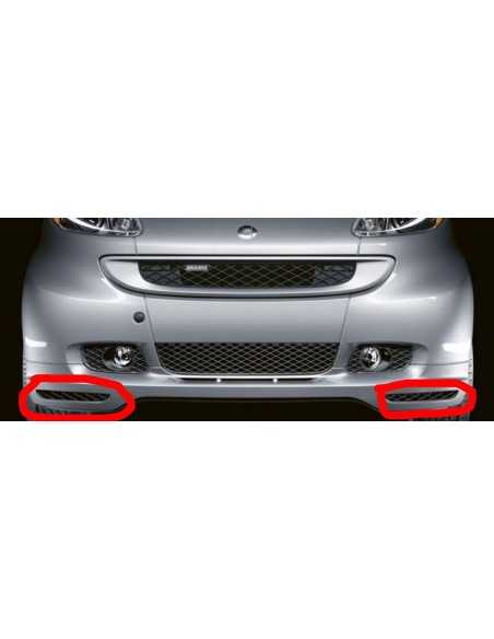 Smart ForTwo 451 Brabus Frontspoiler Gitter links oder rechts