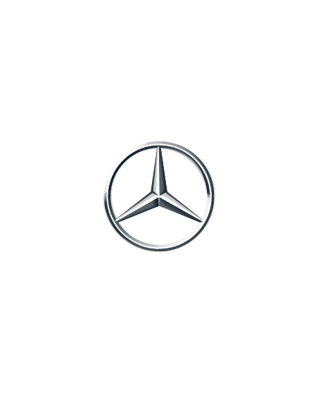 Casquette en coton noir Mercedes-Benz logo brodé