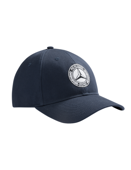 Gorra Mercedes Classic Logo Vintage algodón azul marino Mercedes-Benz Gorra Mercedes Classic Logo Vintage algodón azul marino Mercedes-Benz