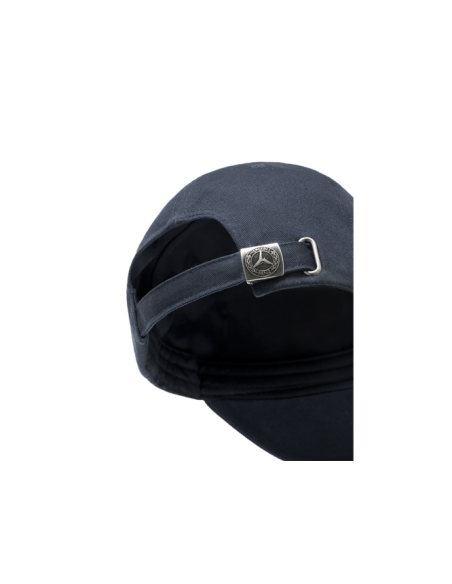 Gorra Mercedes Classic Logo Vintage algodón azul marino Mercedes-Benz Gorra Mercedes Classic Logo Vintage algodón azul marino Mercedes-Benz