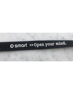 Echte slimme OPEN YOUR MIND Karabijnhaak nekband 2