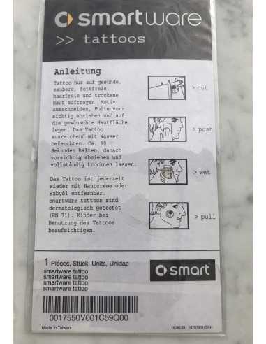 Original smartware Tattoos aus der smartware Kollektion 2004