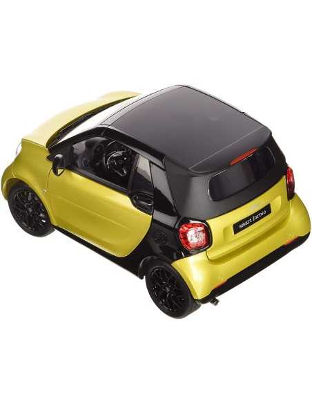 NOREV 1/18 SMART FORTWO CABRIOLET 2015 YELLOW/BLACK 1:18 NOREV 1/18 SMART FORTWO CABRIOLET 2015 YELLOW/BLACK 1:18