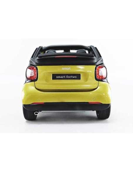 NOREV 1/18 SMART FORTWO CABRIOLET 2015 GELB/SCHWARZ 1:18