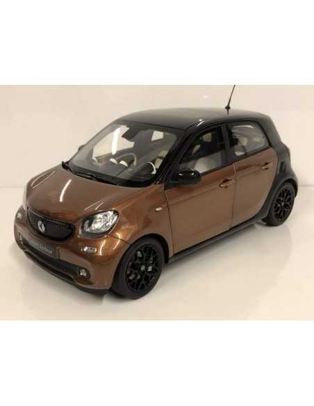 NOREV Smart Forfour 453 Prime Black/Brown Model Car 1:18 NOREV Smart Forfour 453 Prime Black/Brown Model Car 1:18