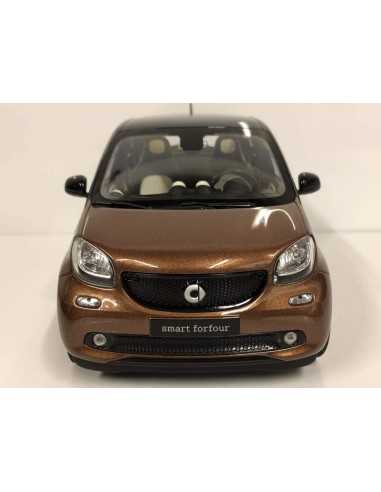 NOREV Smart Forfour 453 Prime Nero/Marrone Modello Auto 1:18