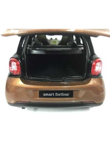 NOREV Smart Forfour 453 Prime Black/Brown Model Car 1:18
