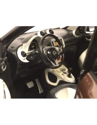 NOREV Smart Forfour 453 Prime Black/Brown Model Car 1:18