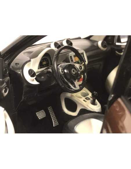 Coche modelo NOREV Smart Forfour 453 Prime negro/marrón 1:18 Coche modelo NOREV Smart Forfour 453 Prime negro/marrón 1:18