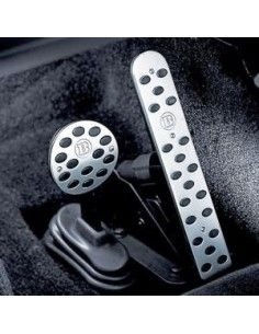 Smart ForTwo Brabus 450 aluminium sportpedalen geborsteld