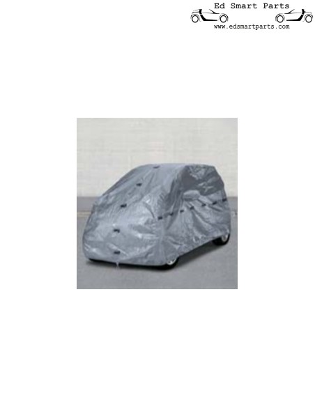 OEM Smart ForTwo 450 Cabrio und Coupé Autoabdeckung – Wasserabweisend und atmungsaktiv