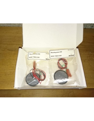 Genuine Smart Roadster Brabus Sound System Midrange speakers + tweeters ultra-rare collector's item