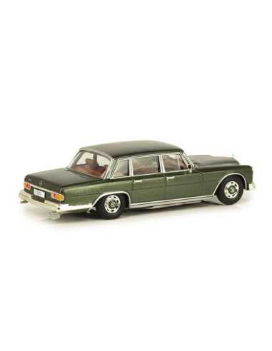 Mercedes-Benz Coleccionable Mercedes Benz 600 (W100) Verde Metalizado Escala 1:43