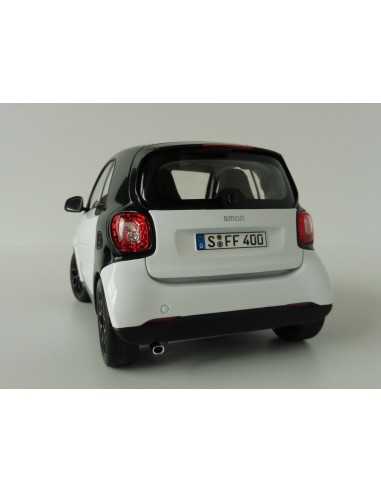 SMART FORTWO NOIR ET BLANC 1:18 NOREV 1/18