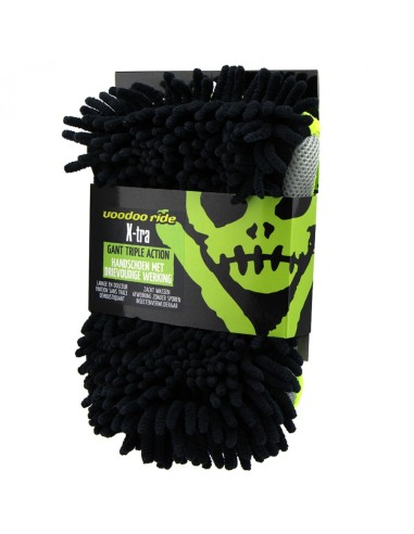 Voodoo Ride Extra Wash Mitt - Glove with 3 functions