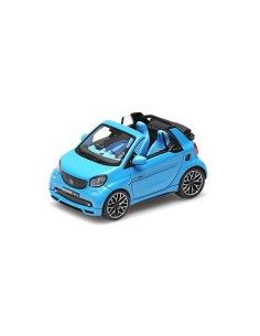 Smart Brabus Ultimate 125 Cabriolet année 2017 bleu 1:43 Minichamps