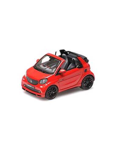 SMART BRABUS ULTIMATE 125 CABRIOLET – 2017 – ROJO 1:43 Minichamps