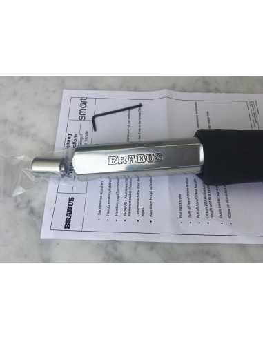 Smart ForTwo Brabus 450 brushed aluminium sport handbrake cover