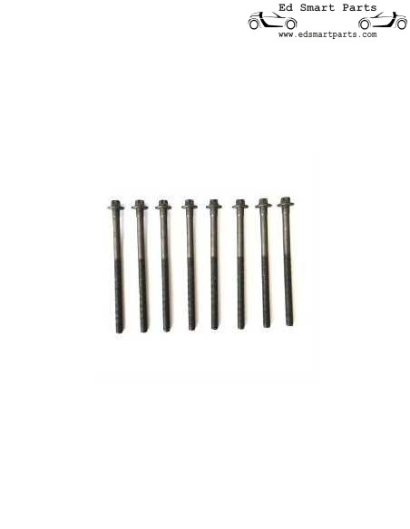 cylinder head bolt set (8x) for smart Roadster 452 & smart Fortwo 450 698cc