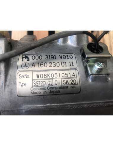 Compressore pompa aria condizionata originale Smart ForTwo 450 e Roadster 452 A1602300111