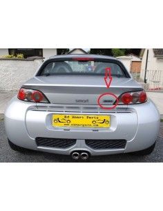 decalque do emblema traseiro smart Brabus